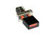 Pushbutton switch orange-red indicator