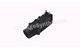 Phone jack 1-4 black j